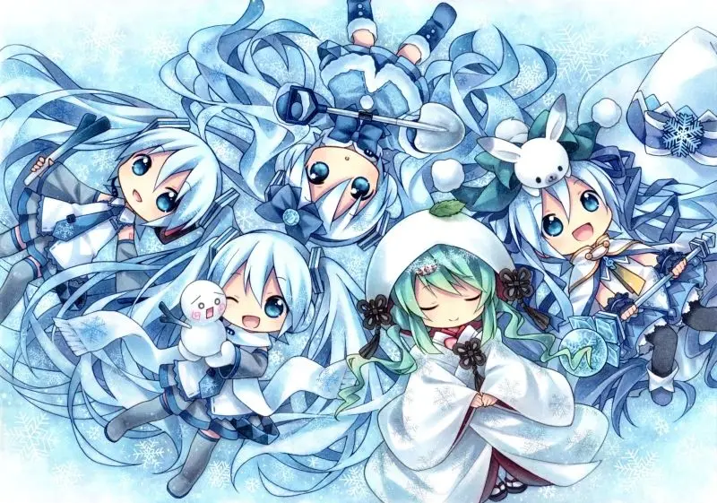 Thế giới anime chibi thật đông vui và đầy màu sắc! Thế giới anime chibi thật đông vui và đầy màu sắc!