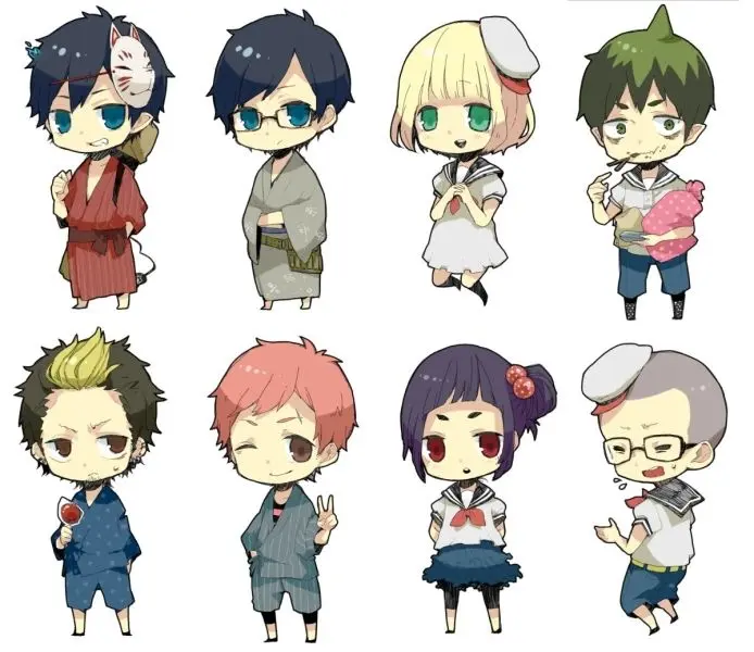 Ảnh tập thể anime chibi cho bạn cảm giác gần gũi. Ảnh tập thể anime chibi cho bạn cảm giác gần gũi.