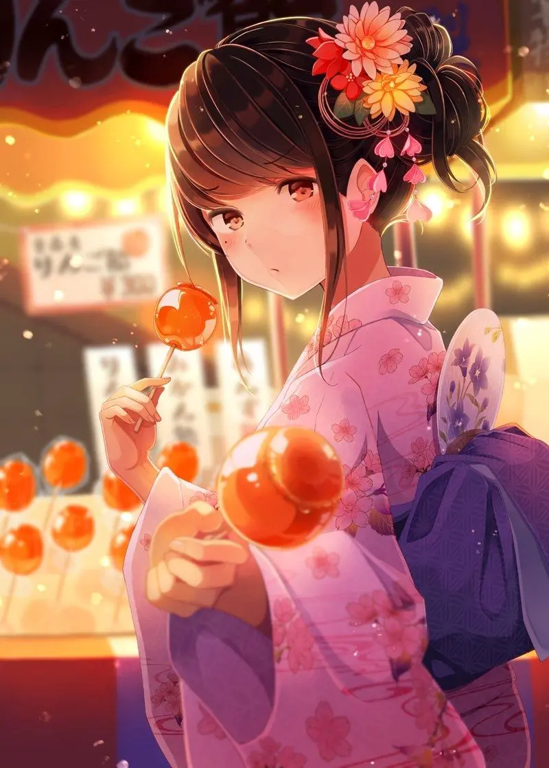 Vẻ đẹp tinh tế và đầy mê hoặc trong ảnh anime cổ trang. Vẻ đẹp tinh tế và đầy mê hoặc trong ảnh anime cổ trang.