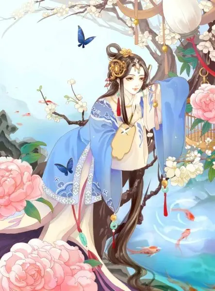 Ảnh anime cổ trang: Một thế giới đầy sự bí mật và cổ kính. Ảnh anime cổ trang: Một thế giới đầy sự bí mật và cổ kính.