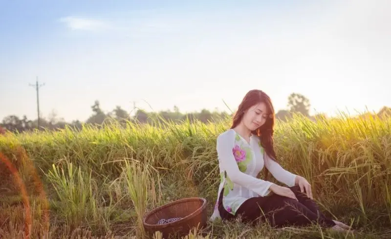 Ảnh gái quê xinh đẹp dịu dàng Ảnh gái quê xinh đẹp dịu dàng