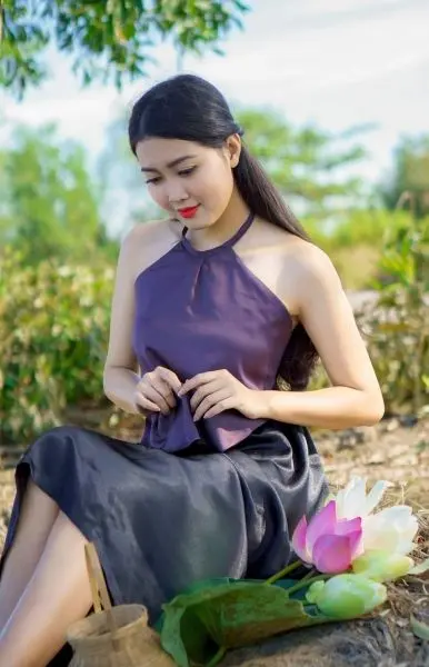 Ảnh gái quê xinh đẹp với nét thanh khiết Ảnh gái quê xinh đẹp với nét thanh khiết