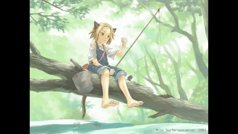 Hình ảnh anime người dễ thương đầy màu sắc. Hình ảnh anime người dễ thương đầy màu sắc.