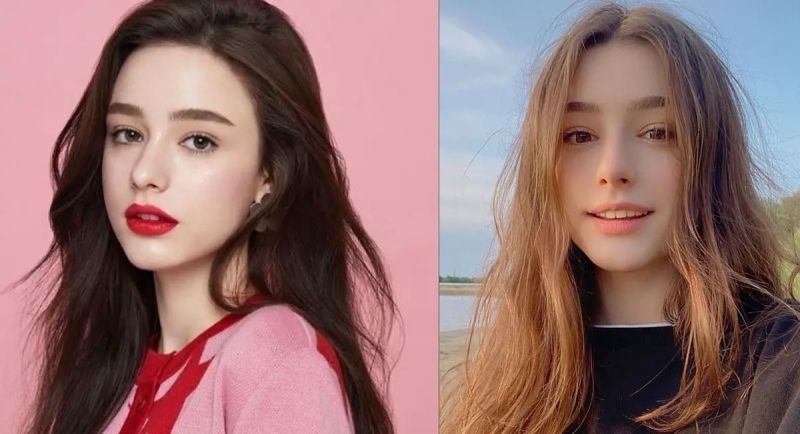 Gái tây xinh với ánh mắt lôi cuốn Gái tây xinh với ánh mắt lôi cuốn