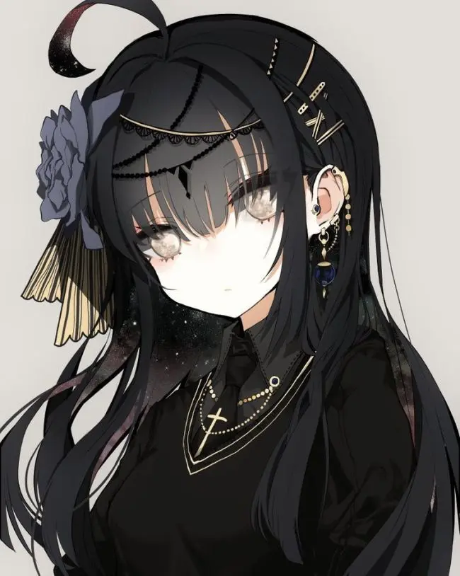 Anime nữ lạnh lùng với phong thái đầy cá tính và bí ẩn. Anime nữ lạnh lùng với phong thái đầy cá tính và bí ẩn.