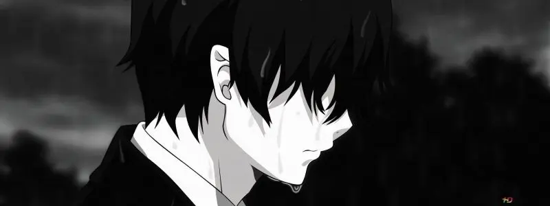 Khung cảnh buồn bã qua từng hình ảnh anime nam. Khung cảnh buồn bã qua từng hình ảnh anime nam.