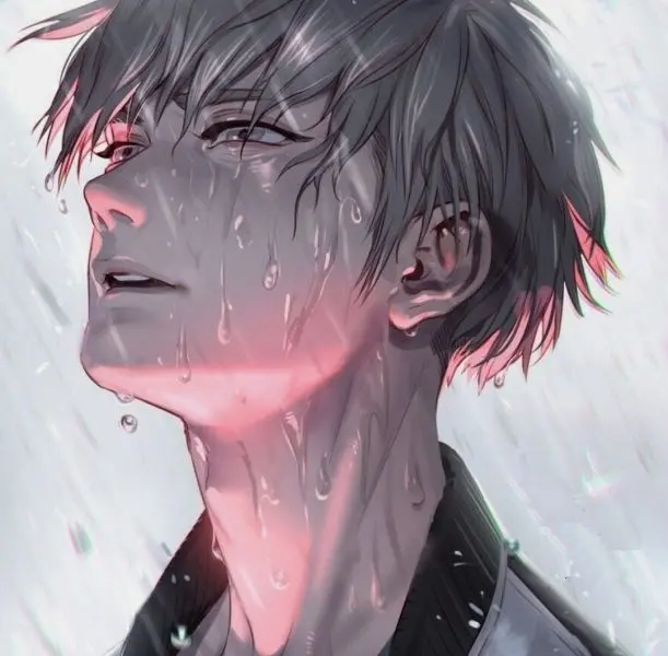Ảnh anime nam buồn, cảm giác giác lạc lõng trong đêm tối. Ảnh anime nam buồn, cảm giác giác lạc lõng trong đêm tối.