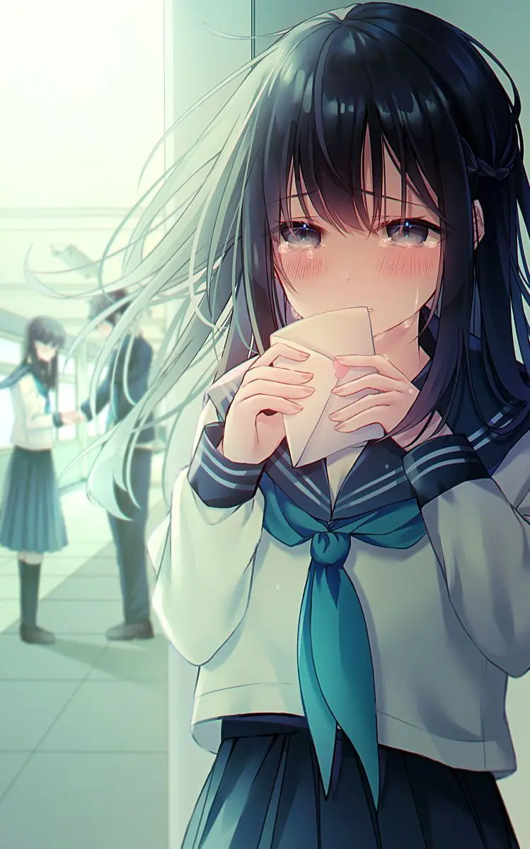 Những ánh nhìn sâu lắng trong ảnh anime nữ buồn. Những ánh nhìn sâu lắng trong ảnh anime nữ buồn.
