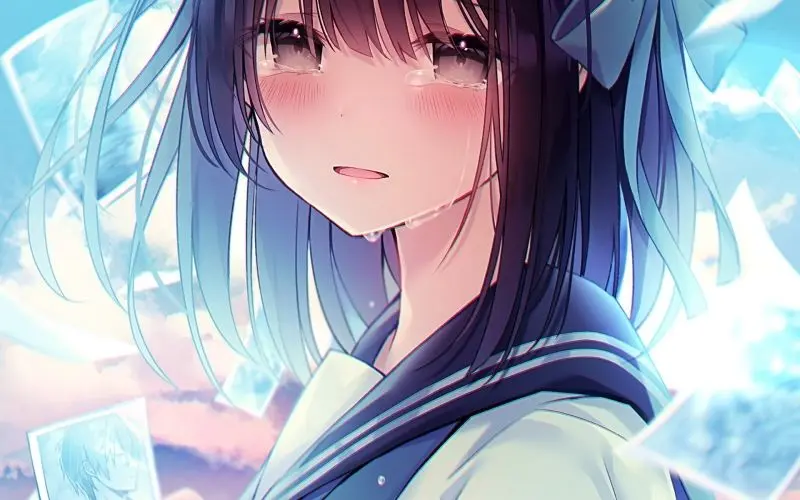 Ảnh anime nữ buồn, một tâm trạng khó nói. Ảnh anime nữ buồn, một tâm trạng khó nói.