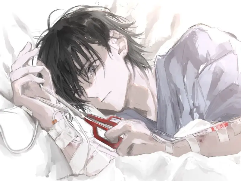Tìm thấy bản thân qua ánh mắt anime nam buồn này. Tìm thấy bản thân qua ánh mắt anime nam buồn này.