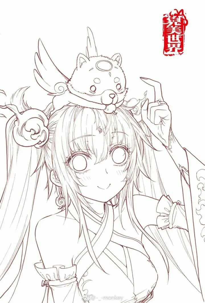Ảnh anime đơn không màu độc đáo cho người yêu nghệ thuật. Ảnh anime đơn không màu độc đáo cho người yêu nghệ thuật.