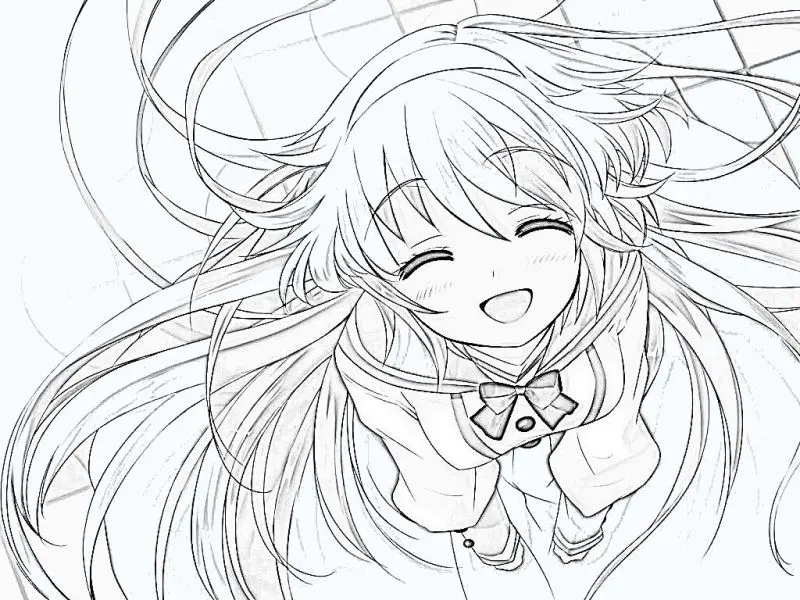 Ảnh anime đơn không màu - nghệ thuật giản đơn đầy cuốn hút. Ảnh anime đơn không màu - nghệ thuật giản đơn đầy cuốn hút.
