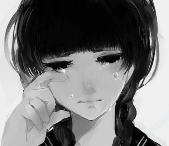 Nét mặt buồn bã tâm trạng của anime nữ thất tình Nét mặt buồn bã tâm trạng của anime nữ thất tình