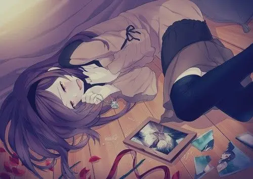 Ánh mắt buồn bã của anime nữ thất tình đầy tâm trạng Ánh mắt buồn bã của anime nữ thất tình đầy tâm trạng