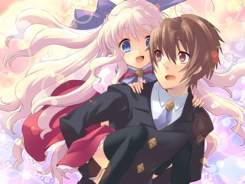 Sự chân thành và lãng mạn trong tình yêu anime làm bao con tim rung động. Sự chân thành và lãng mạn trong tình yêu anime làm bao con tim rung động.
