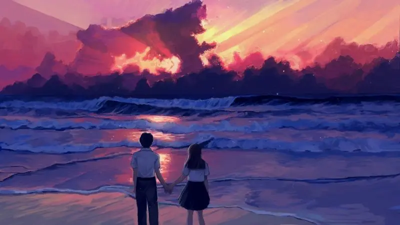 Những khoảnh khắc bên nhau không thể quên của cặp đôi anime yêu nhau. Những khoảnh khắc bên nhau không thể quên của cặp đôi anime yêu nhau.
