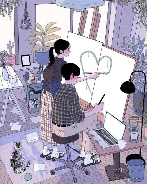 Câu chuyện tình yêu anime vượt qua mọi thử thách để đến với nhau. Câu chuyện tình yêu anime vượt qua mọi thử thách để đến với nhau.