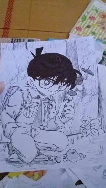 Nghệ thuật anime nam bút chì phác thảo mạnh mẽ và đầy ấn tượng Nghệ thuật anime nam bút chì phác thảo mạnh mẽ và đầy ấn tượng