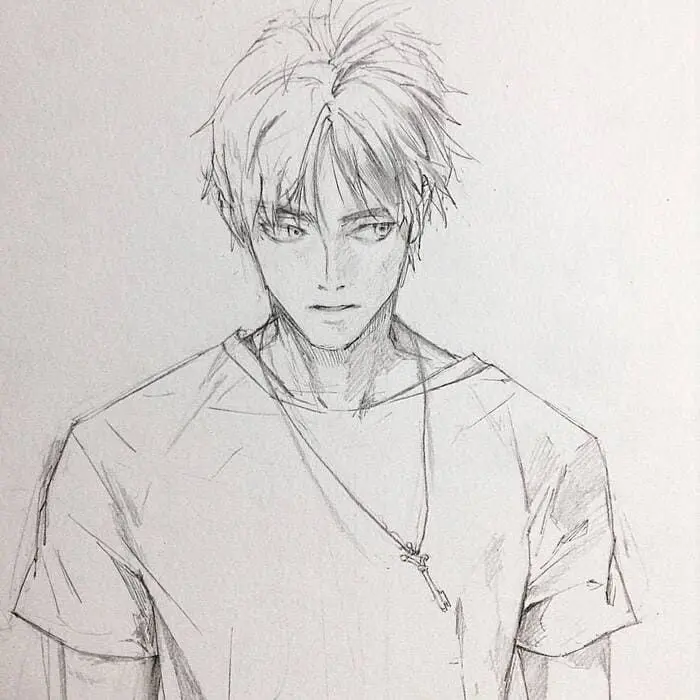 Anime nam bút chì tạo nên phong cách lôi cuốn và cá tính Anime nam bút chì tạo nên phong cách lôi cuốn và cá tính