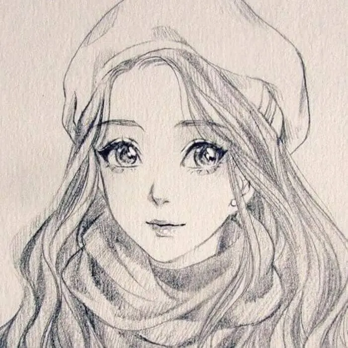Phác họa anime nữ bút chì mang đến vẻ đẹp cuốn hút Phác họa anime nữ bút chì mang đến vẻ đẹp cuốn hút