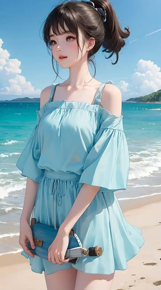 Hình nền gái xinh 3D sang trọng