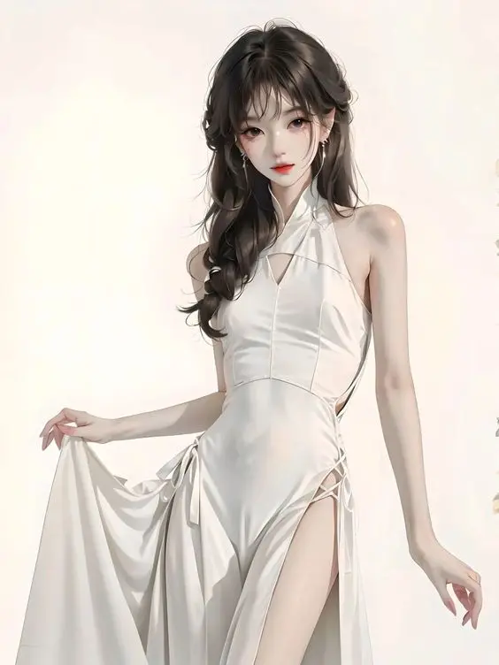 Hình nền gái xinh 3D mộc mạc
