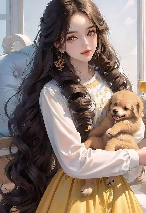 Hình nền gái xinh 3D lôi cuốn