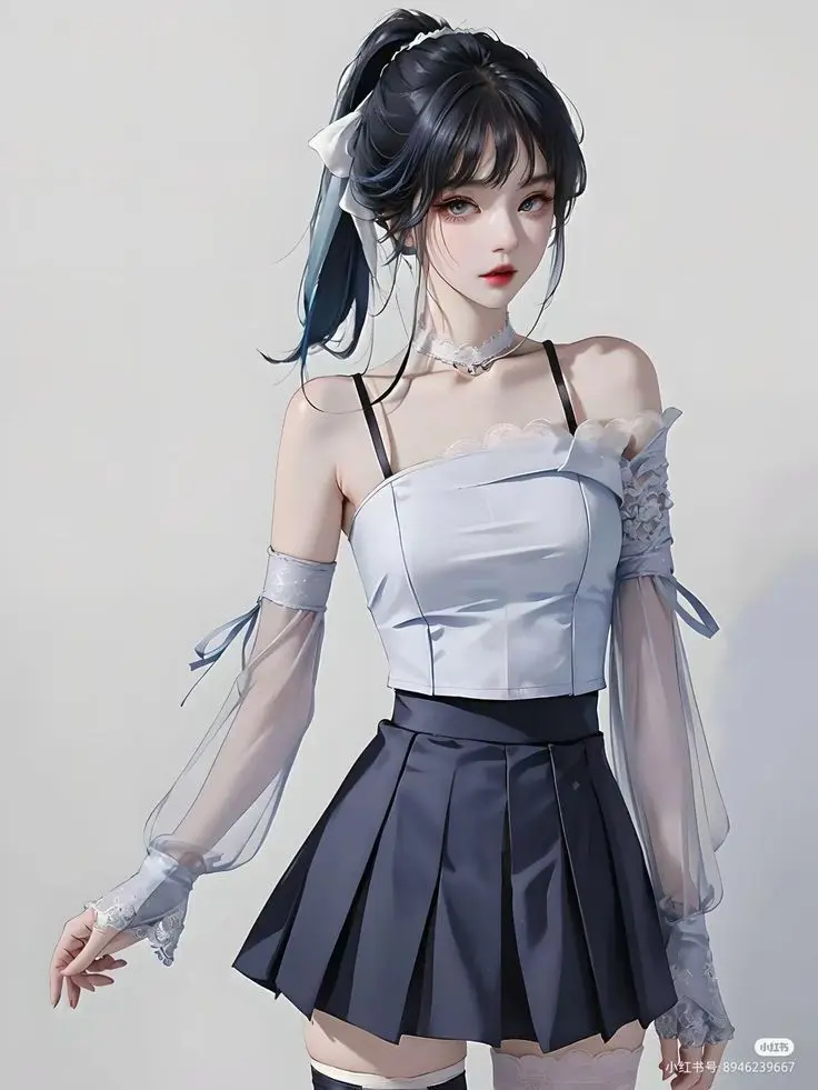 Hình nền gái xinh 3D thanh thoát