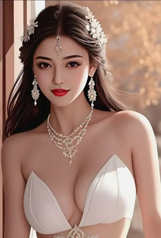 Hình nền gái xinh 3D sành điệu