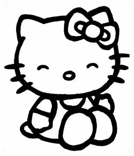 Tranh tô màu Hello Kitty dễ thương phù hợp với mọi lứa tuổi
