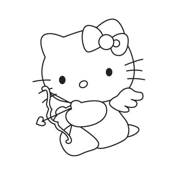 Tô màu Hello Kitty dễ thương cho bé thêm hào hứng mỗi ngày