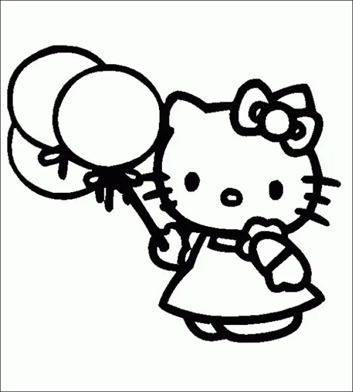 Bé yêu thích Hello Kitty sẽ mê mẩn những bức tranh này