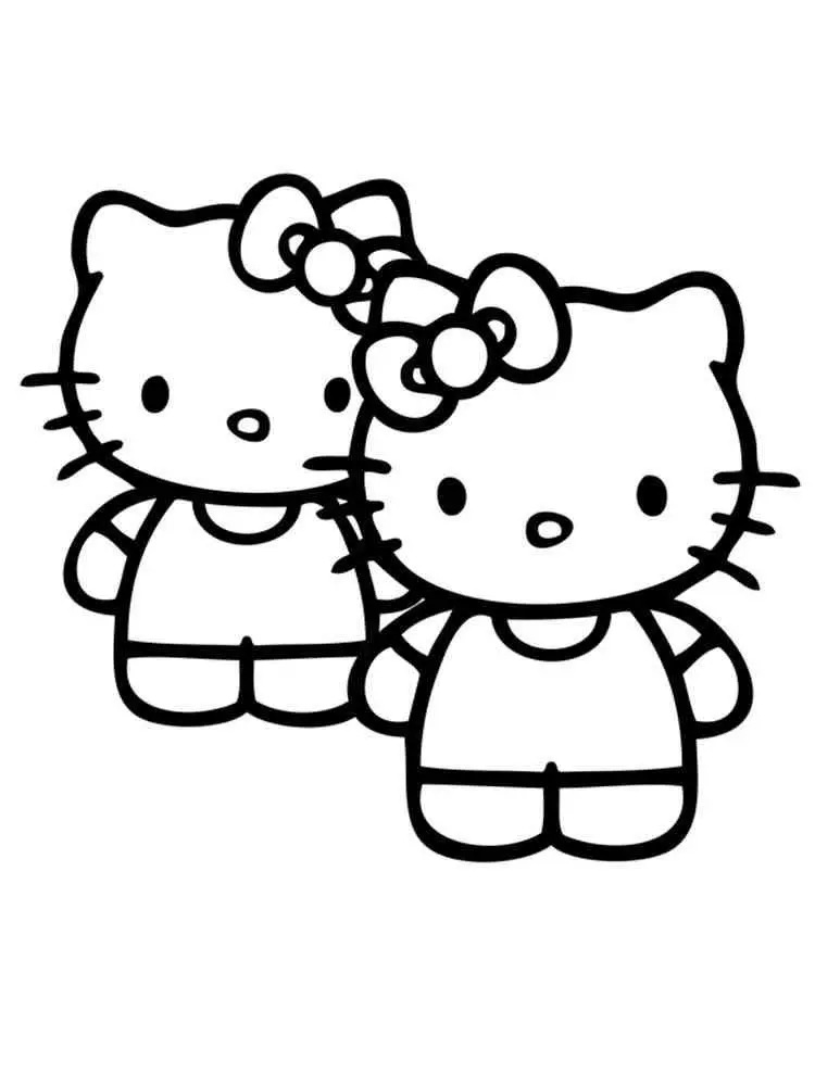 Cùng bé tạo nên những bức tranh Hello Kitty dễ thương