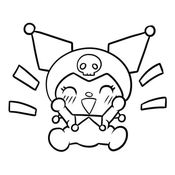 Tô màu Kuromi dễ thương giúp bé phát triển trí tưởng tượng Tô màu Kuromi dễ thương giúp bé phát triển trí tưởng tượng