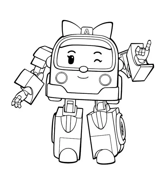 Cùng tô màu và tạo nên sức mạnh siêu phàm cho robot Cùng tô màu và tạo nên sức mạnh siêu phàm cho robot