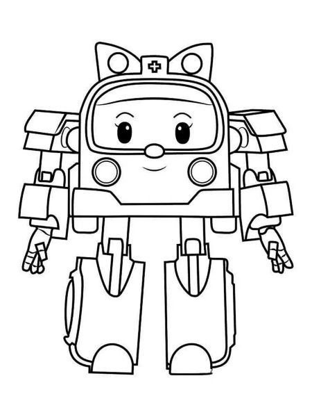 Giải trí cùng tranh tô màu robot siêu nhân vui nhộn Giải trí cùng tranh tô màu robot siêu nhân vui nhộn