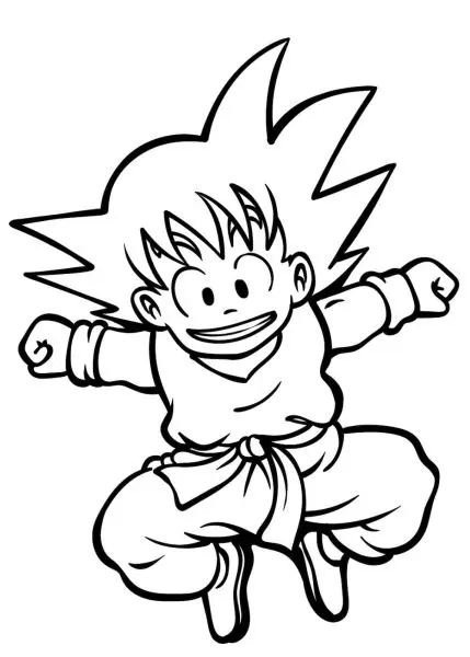 Tranh tô màu Songoku dễ thương cho trẻ em, kích thích sự sáng tạo. Tranh tô màu Songoku dễ thương cho trẻ em, kích thích sự sáng tạo.