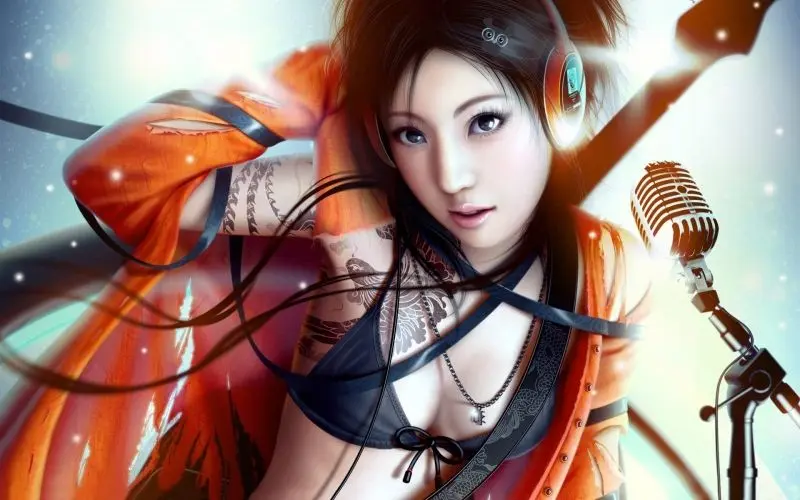 Tỏa sáng với ảnh anime 3D siêu ngầu độc đáo!