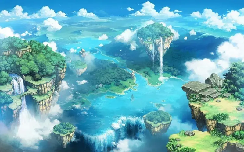 Phong cảnh anime yên bình cho những phút giây thảnh thơi. Phong cảnh anime yên bình cho những phút giây thảnh thơi.