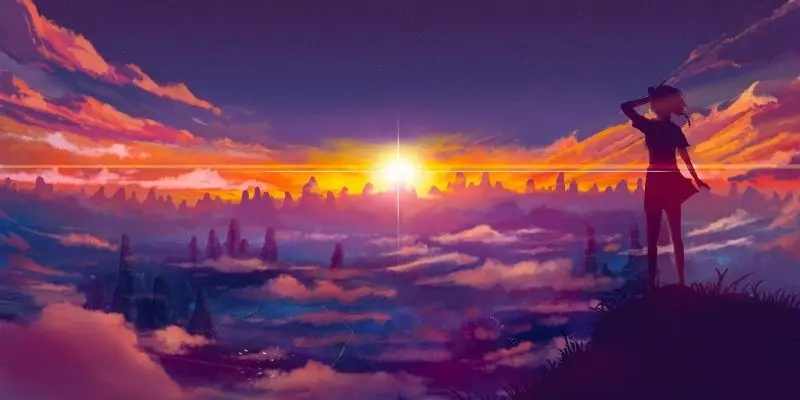 Open ra một thế giới phong cảnh đẹp như mơ qua ảnh anime 4K. Open ra một thế giới phong cảnh đẹp như mơ qua ảnh anime 4K.