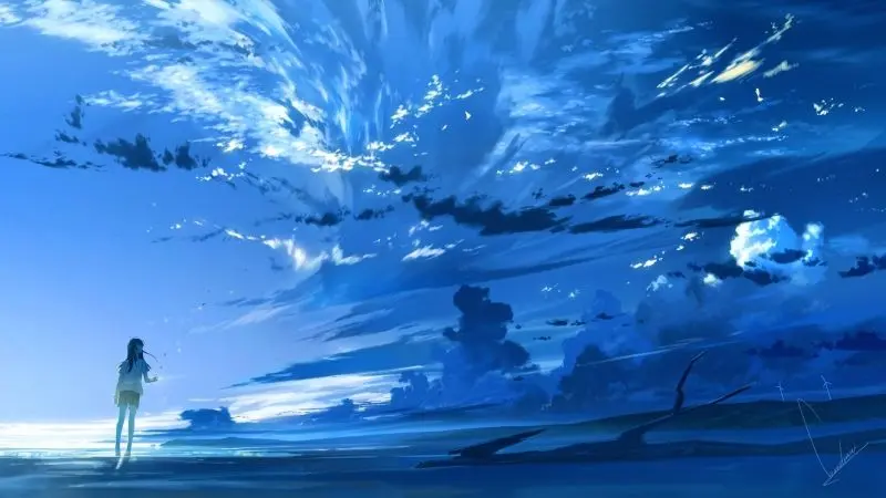 Lạc vào thế giới thiên nhiên thanh bình trong ảnh anime 4K. Lạc vào thế giới thiên nhiên thanh bình trong ảnh anime 4K.