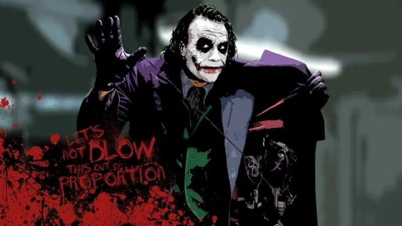 Tạo sự khác biệt cho máy tính của bạn với hình nền Joker ấn tượng
