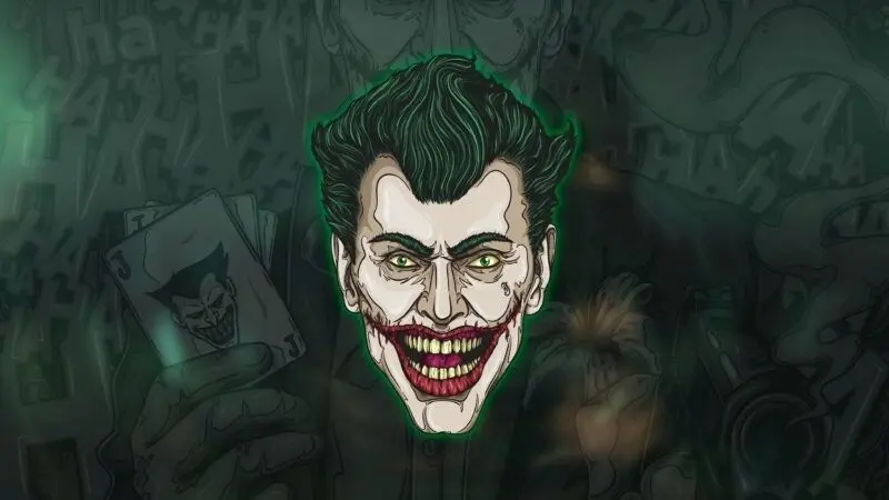 Hình nền Joker cho máy tính, phá vỡ sự đơn điệu với thiết kế độc đáo