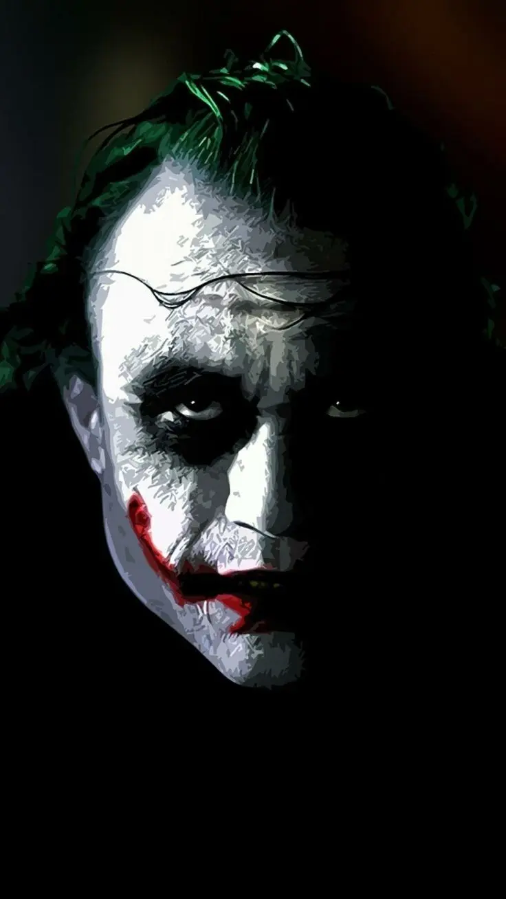 Thêm chút điên rồ vào điện thoại với hình nền Joker độc đáo