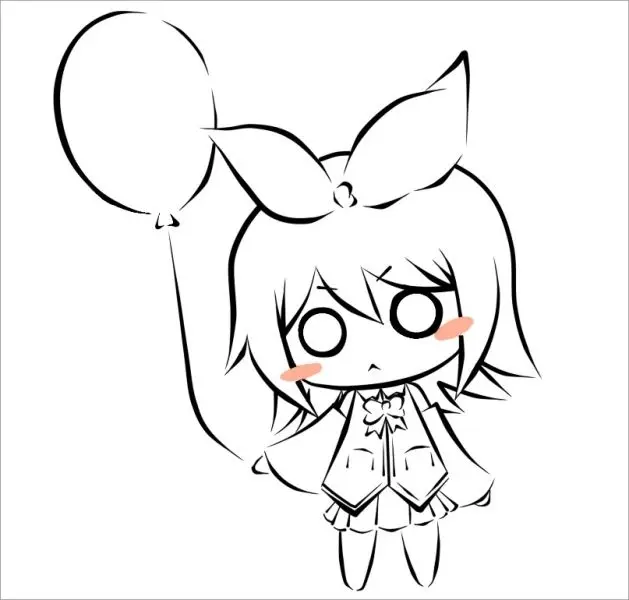 Thế giới chibi không màu đang chờ bạn thổi hồn sáng tạo! Thế giới chibi không màu đang chờ bạn thổi hồn sáng tạo!