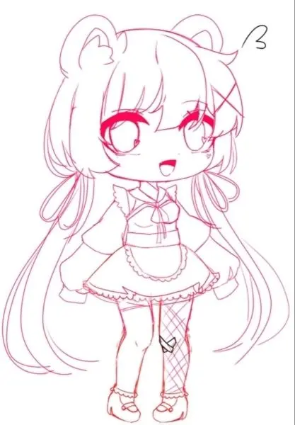 Tự do thể hiện cá tính với những bức ảnh chibi không màu siêu đáng yêu! Tự do thể hiện cá tính với những bức ảnh chibi không màu siêu đáng yêu!