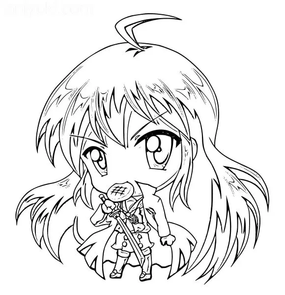 Fan chibi đừng bỏ qua bộ ảnh không màu để tô vẽ theo phong cách riêng! Fan chibi đừng bỏ qua bộ ảnh không màu để tô vẽ theo phong cách riêng!