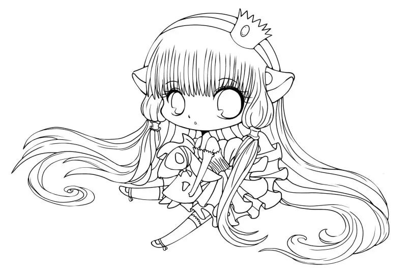 Thỏa mãn đam mê nghệ thuật với ảnh chibi không màu dễ tô! Thỏa mãn đam mê nghệ thuật với ảnh chibi không màu dễ tô!