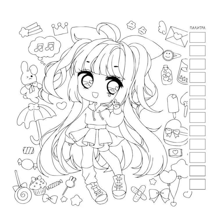 Ảnh chibi không màu – nơi trí tưởng tượng của bạn bay cao! Ảnh chibi không màu – nơi trí tưởng tượng của bạn bay cao!