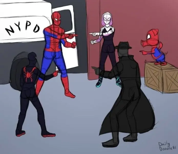 Meme spiderman giúp xoa dịu căng thẳng với những biểu cảm hài hước